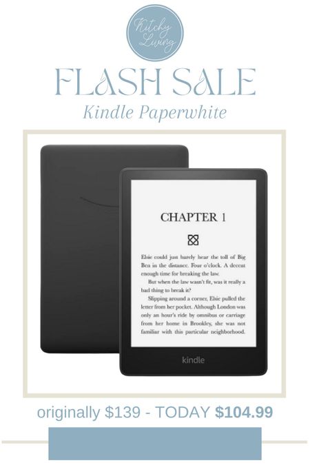 Kindle Paperwhite on SALE for $30 off retail! #amazon #amazondeals #amazonkindle #kindlepaperwhite

#LTKSale #LTKsalealert