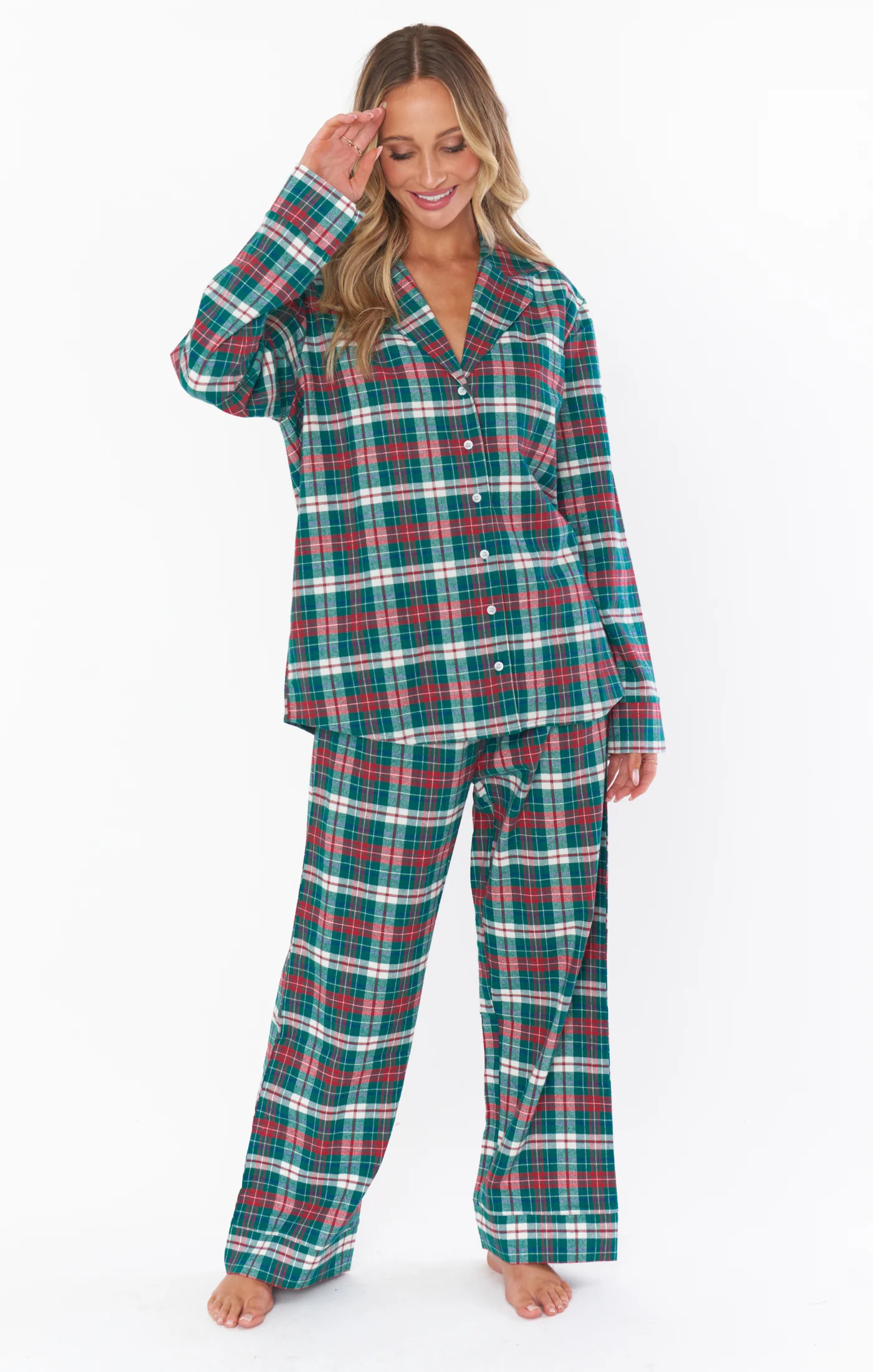 Classic PJ Set ~ Holiday Plaid | Show Me Your Mumu