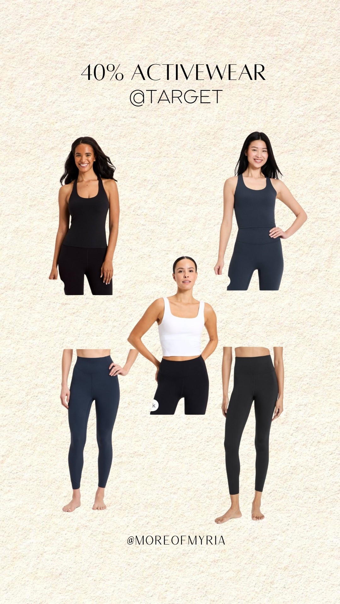 LADIES!!! I know we’re all working on our bodies, preparing for summer. This is the perfect time to get some cute activewear during @Target ‘s Deal Days. On March 27th activewear is 40%!! 🥳 

#LTKActive #LTKSaleAlert #LTKSeasonal