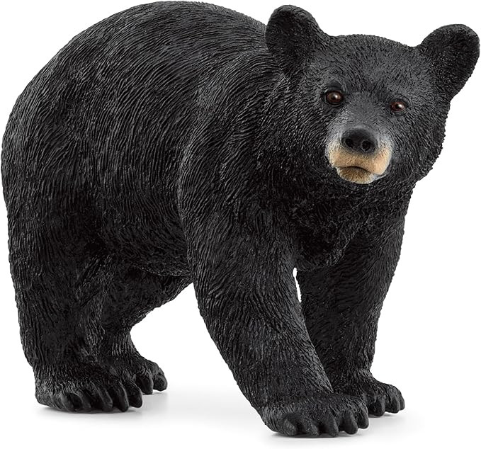 Schleich Wild Life New 2024 Wild Animal Toy American Black Bear Figurine | Amazon (US)