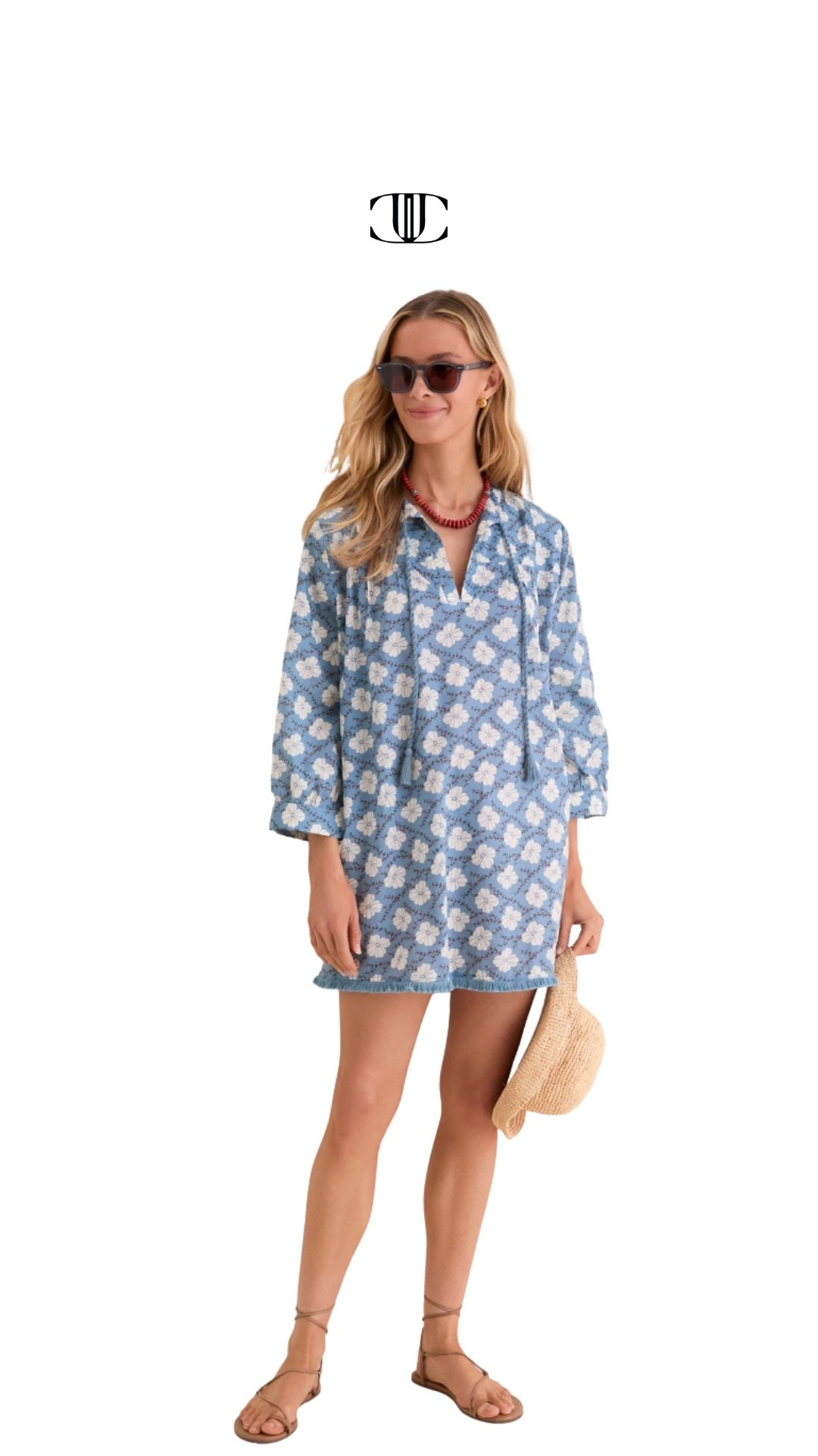 An easy pool or a beach cover-up that has great coverage.