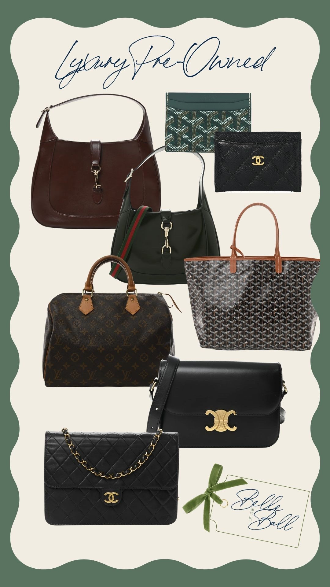 A few luxury pre-owned bags that I love 🤍 #fashionphilepartner #fashionphilefinds 