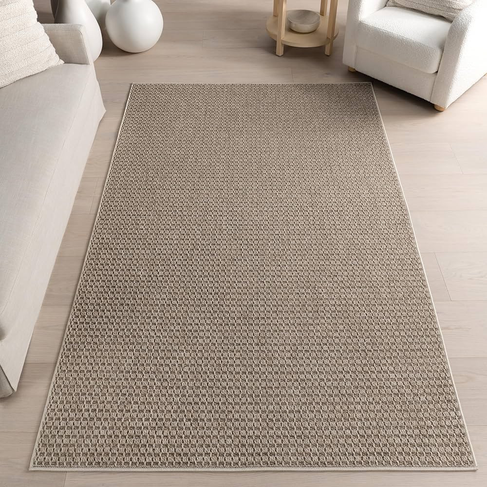 nuLOOM 6' x 9' Plush Indoor/Outdoor Area Rug, UV-Resistant, Long Loop Construction, Oeko-TEX Cert... | Amazon (US)