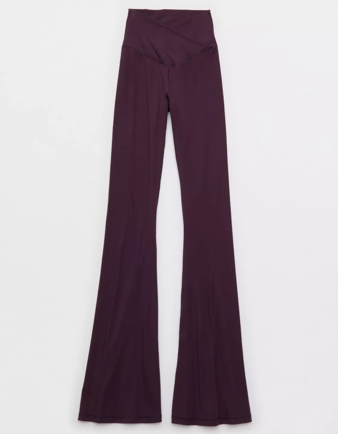 OFFLINE By Aerie Real Me High Waisted Crossover Flare Legging | Aerie