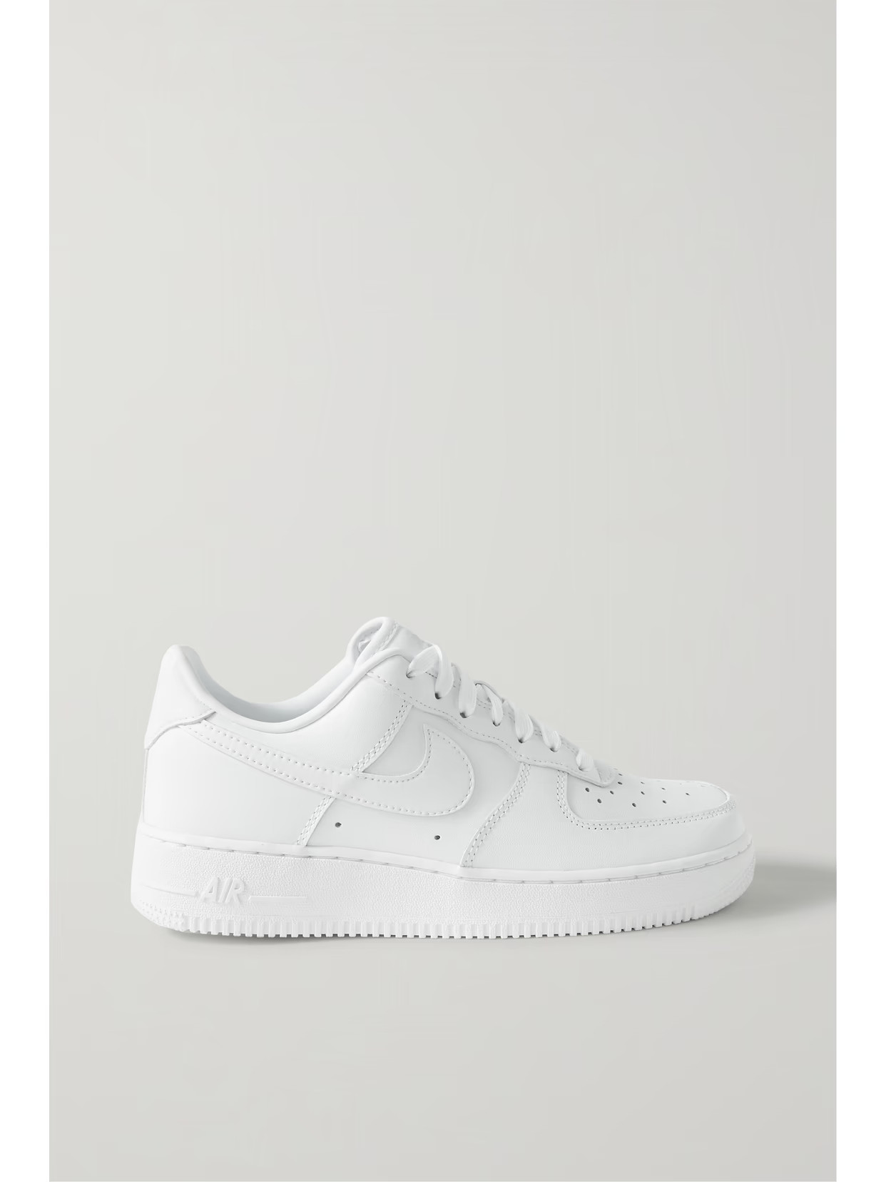 Nike - Air Force 1 '07 Fresh Leather Sneakers - White | NET-A-PORTER (US)