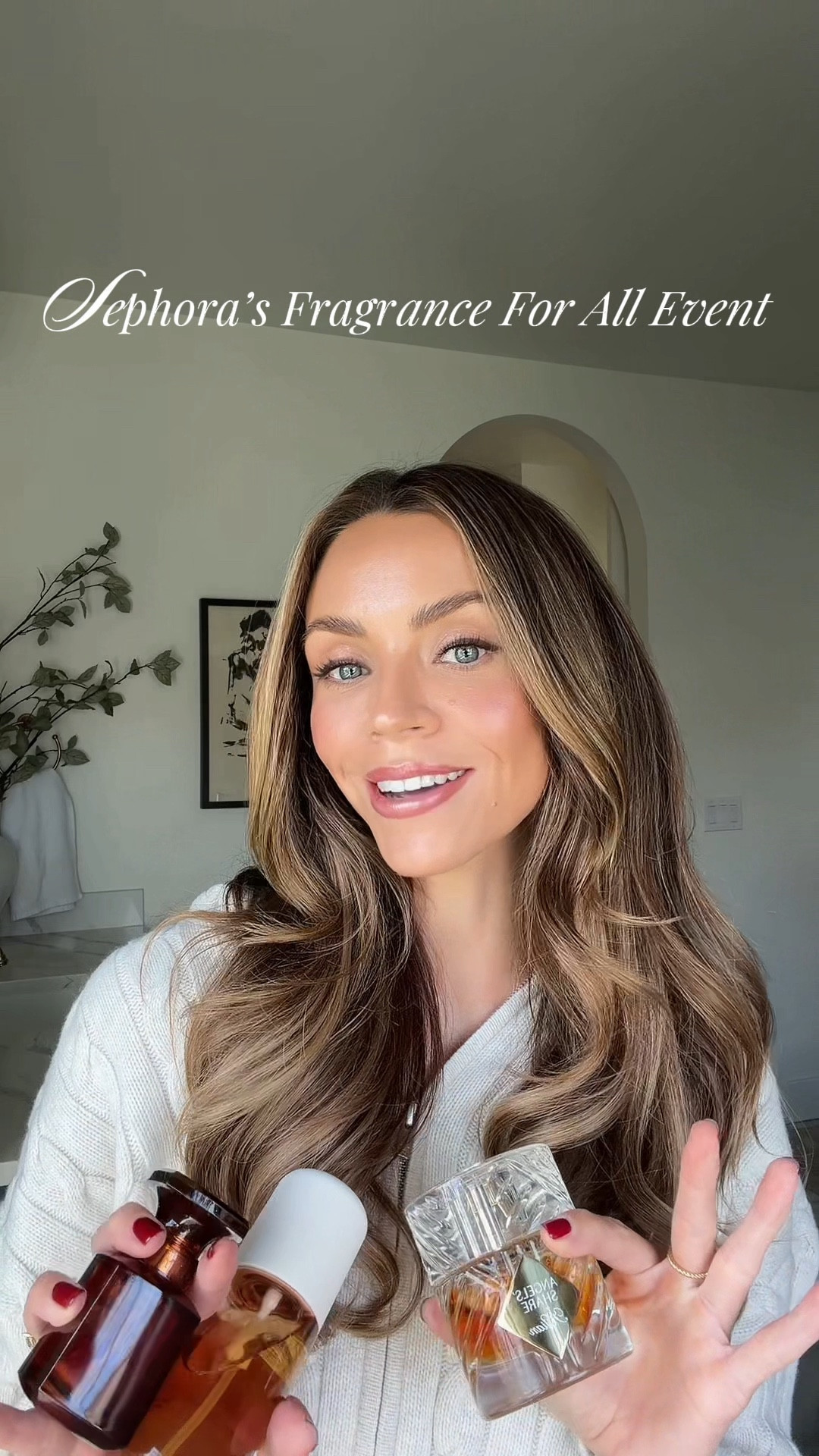 Sharing 3 of my absolute favorite @sephora fragrances — these make such a beautiful gift for anyone on your list (or yourself… because why not? 🤍)

The Fragrance For All Event is here!

✨ 20% off full-size fragrances + hair & body mists

🗓️ 12/15–12/24

🔑 Beauty Insider Exclusive — code SAVESCENTS (one-time use!)

🛍️ Shop in-store, online, or Sephora at Kohl’s

🚚 And Beauty Insider members get FREE same-day delivery with QUICKGIFTS — perfect for last-minute gifting

Happy gifting, friends. ✨🤍 #sephorapartner 