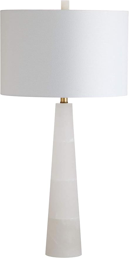 Safavieh TBL4067A Lighting Collection Delilah Alabaster White Table Lamp | Amazon (US)