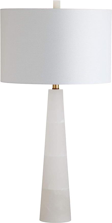 Safavieh TBL4067A Lighting Collection Delilah Alabaster White Table Lamp | Amazon (US)