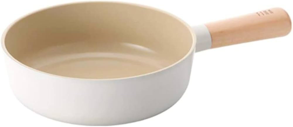 FIKA 7 inch Mini Stir Fry Wok with Wooden Handle, Induction Compatible Cookware for All Stovetops... | Amazon (US)