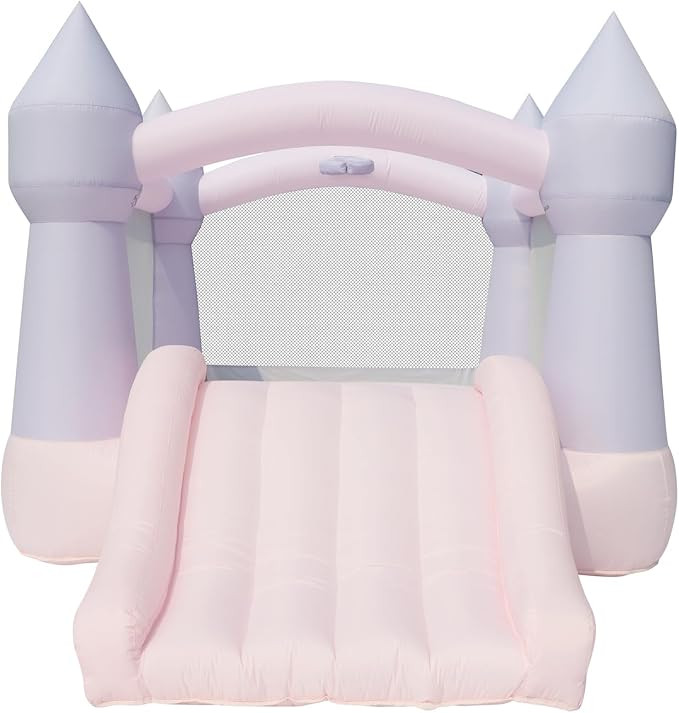Bounceland Bouncy Castle Daydreamer Cotton Candy Bounce House [NO Blower], Pastel Bouncer with Sl... | Amazon (US)