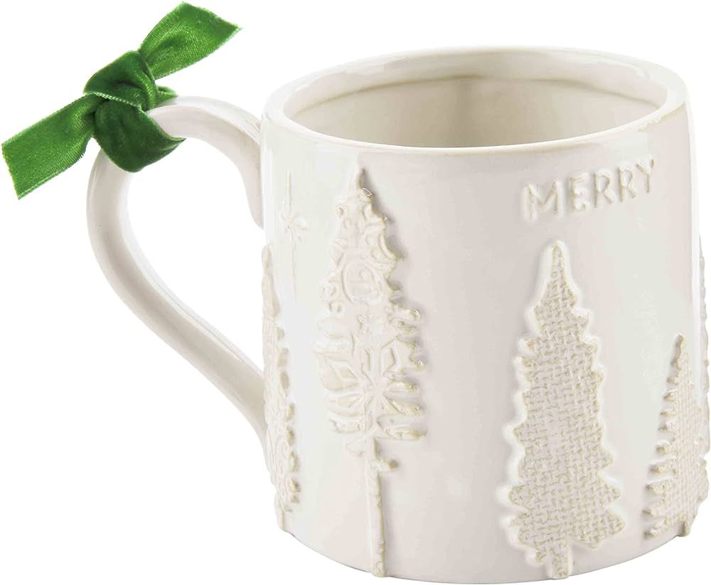 Mud Pie White Christmas Mug, Merry | Amazon (US)