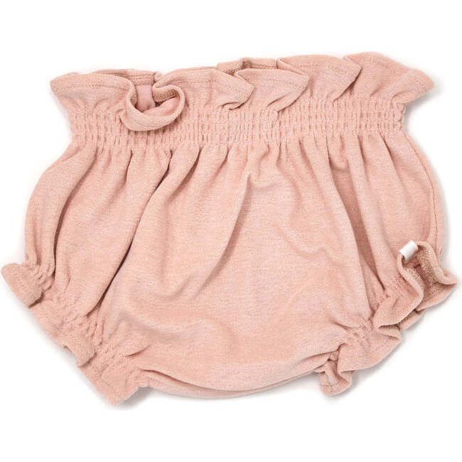 Cotton Terry High Waisted Tushie, Peachy | Maisonette