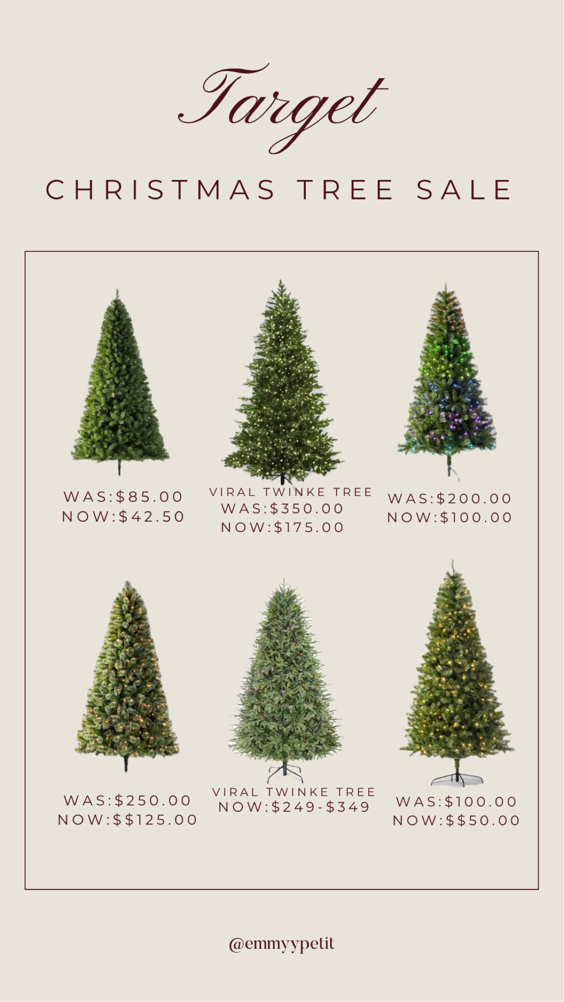 Haven’t gotten your tree yet? Target has got you covered with so many options! Their trees are currently 50% so shop now!

#LTKHome #LTKSaleAlert #LTKHoliday