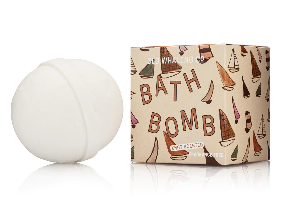 Knot Scented (Fragrance Free) Bath Bomb | Old Whaling Company