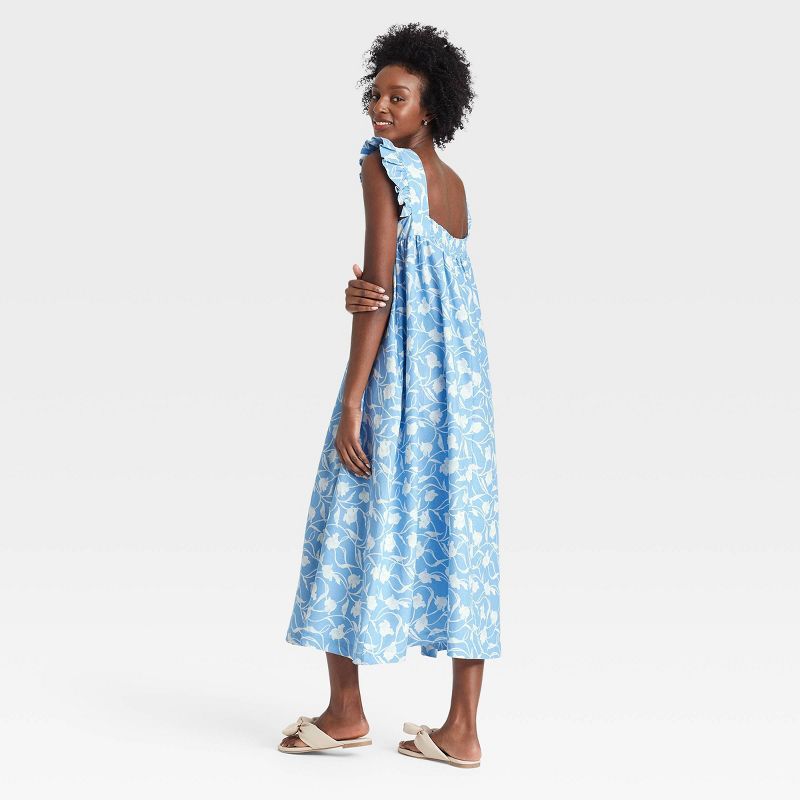 Women's Short Ruffle Sleeve A-Line Dress - A New Day™ | Target