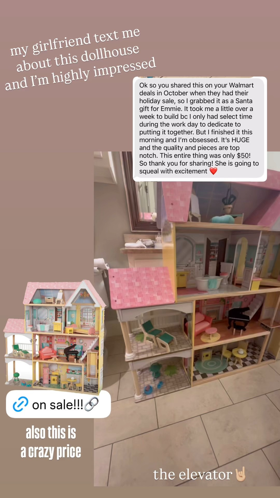 I’m highly impressed with this kids dollhouse for the price!!! 

#LTKSaleAlert #LTKGiftGuide #LTKHoliday