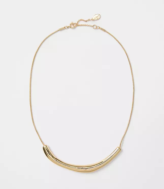 Molded Bar Necklace | LOFT