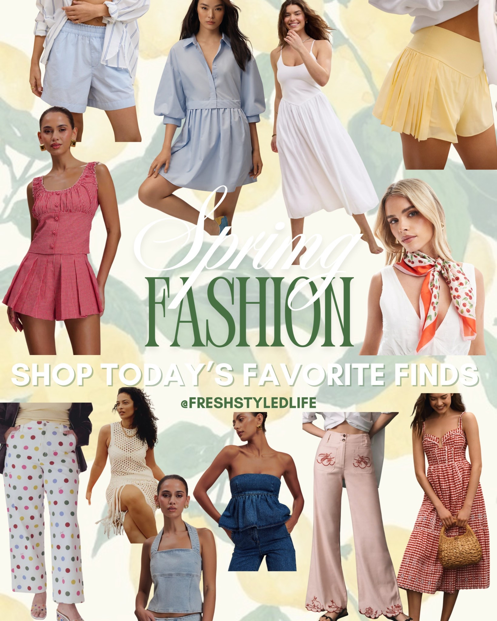 Today’s spring favorite finds 🫶🏼 I adore spring and summer clothes so so much, I’ll sharing so much more!!! 

#LTKStyleTip #LTKFindsUnder100 #LTKSeasonal