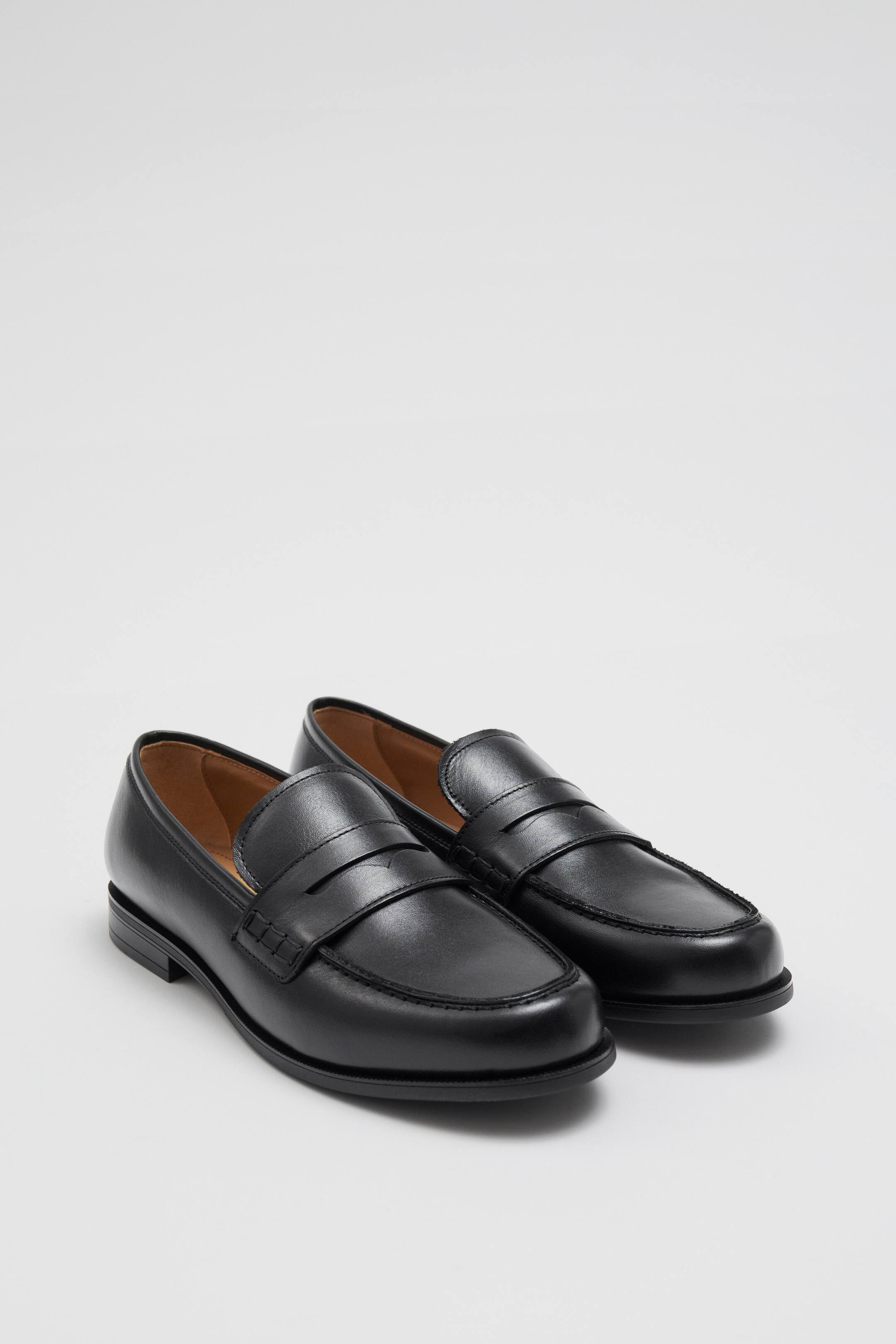 Penny-Loafer aus Leder | H&M (DE, AT, CH, NL, FI)