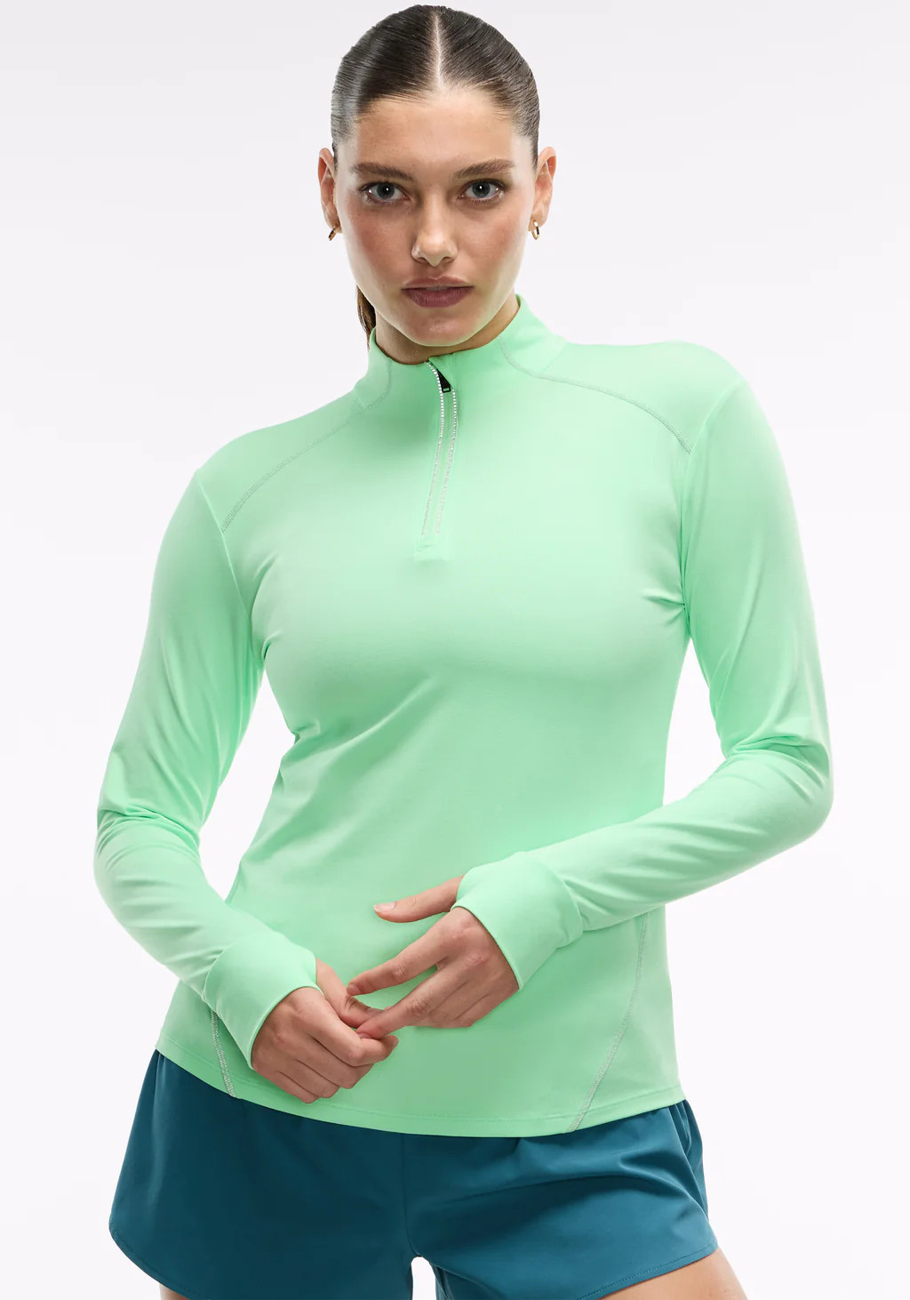 Active Brushed Jersey ¼ Zip | Peloton Apparel