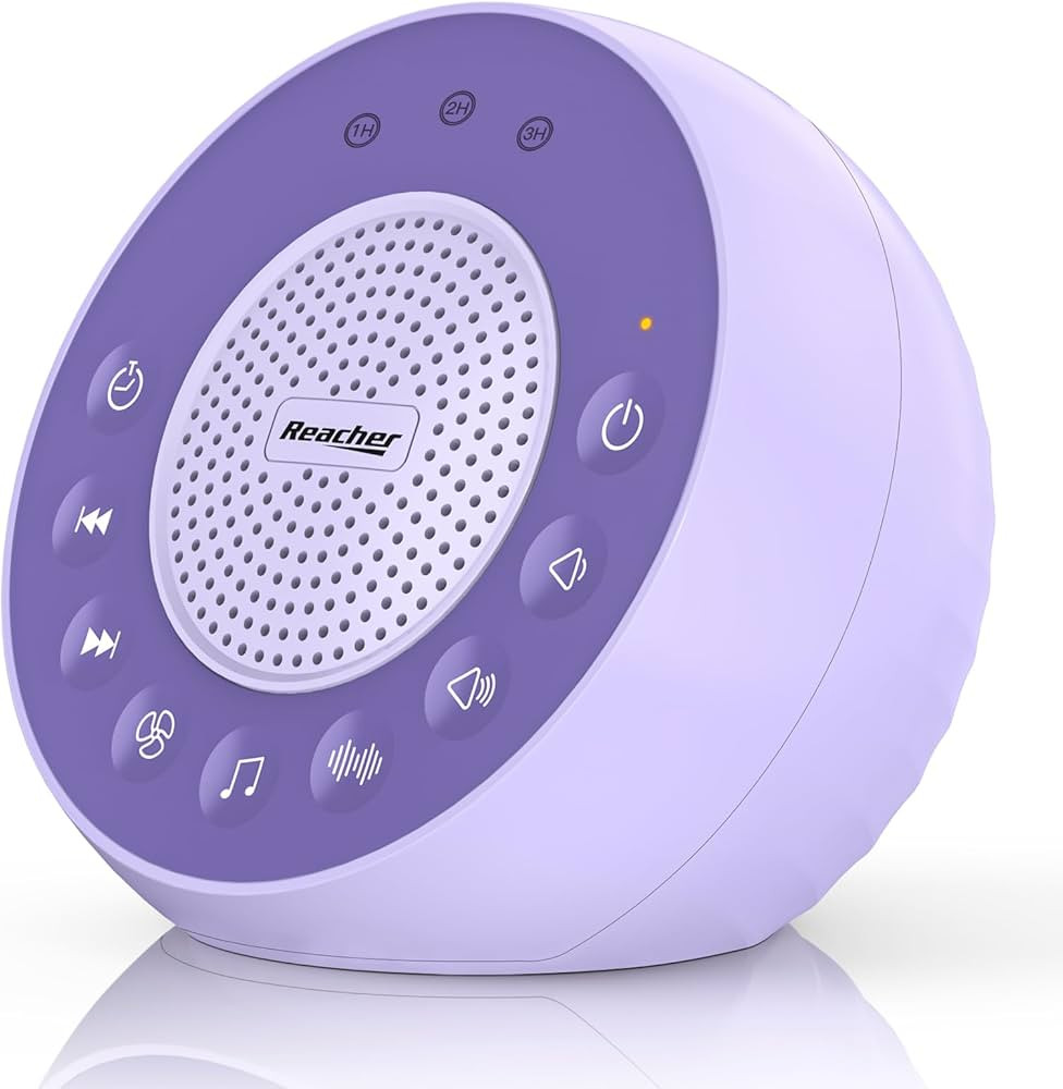 REACHER Sound Machine for Adult, Baby, 31 Non-looping Soothing Sounds, White/Brown/Pink Noise for... | Amazon (US)