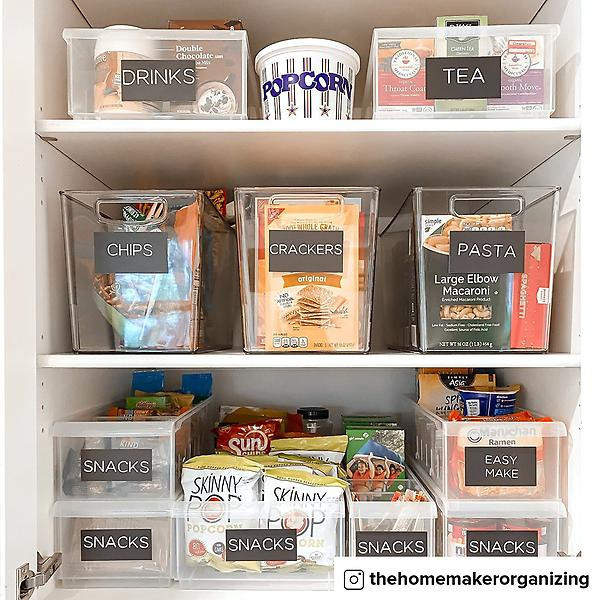 iDesign Linus Kitchen Bins | The Container Store