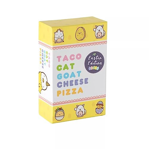Taco Cat Goat Cheese Pizza - Easter Edition! Fun Seasonal Version of Our hit Game! Ages 8+, 10-15 Minutes to Play, 2-8 Players | Amazon (US)