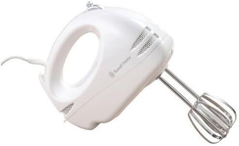 Russell Hobbs Food Collection Hand Mixer with 6 Speed 14451, 125 W - White | Amazon (UK)