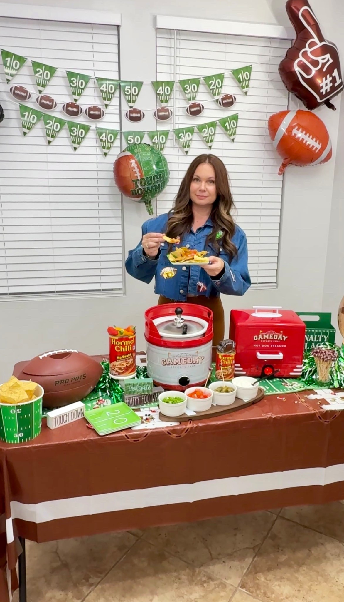 Chili theme appliances for the big game 🏈🤎
Super Bowl set up. Gameday food 

#LTKHome #LTKfoodie