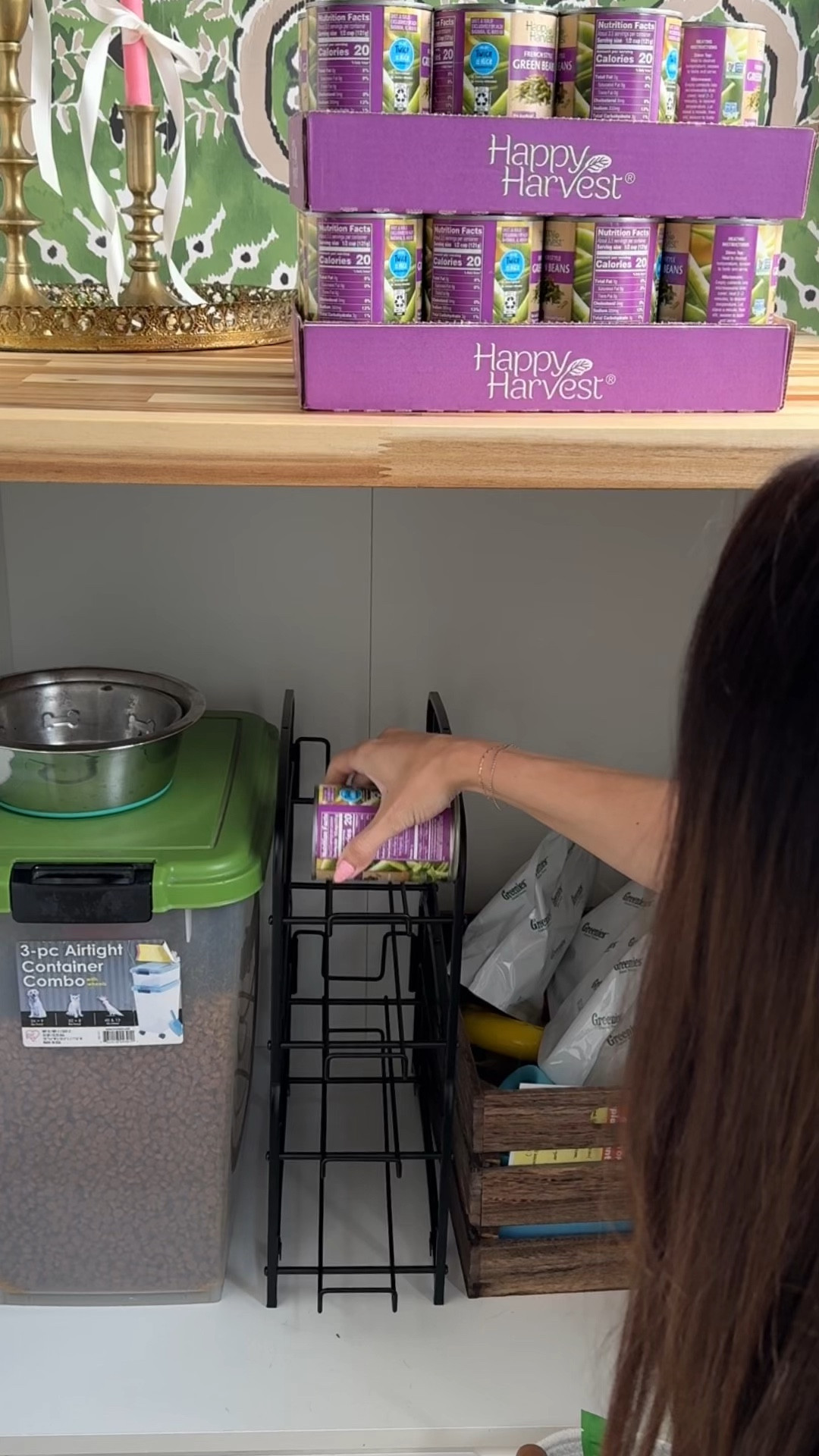 Maximize your space with this stackable can organizer for under cabinet — cans roll forward when you take one out! 

Amazon organization hack, pantry organization

#LTKVideo #LTKHome