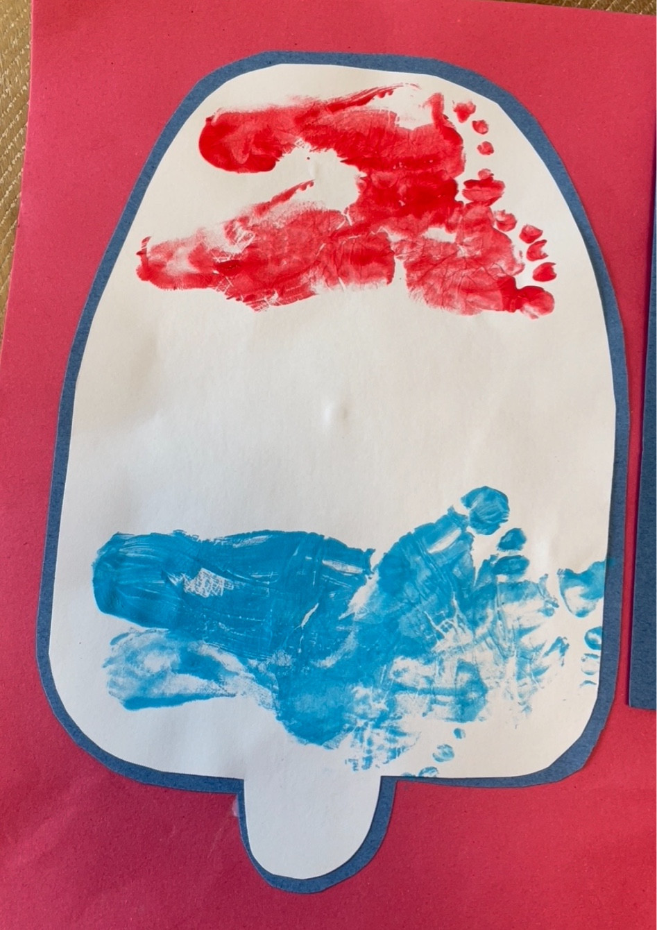 Easy Fourth of July craft idea 🇺🇸🍦✨🎨 

#fourthofjulycraft
#summercraft
#craftidea
#redwhiteandblue
#11montholdcraft 

#LTKBaby #LTKSeasonal #LTKKids