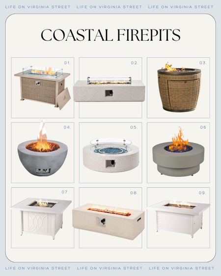 Loving these firepit ideas that work well with a coastal style! Includes a variety of option to add to your patio or backyard space!
.
#ltkhome #ltkseasonal #ltkstyletip #ltksalealert

#LTKHome #LTKSeasonal #LTKSaleAlert