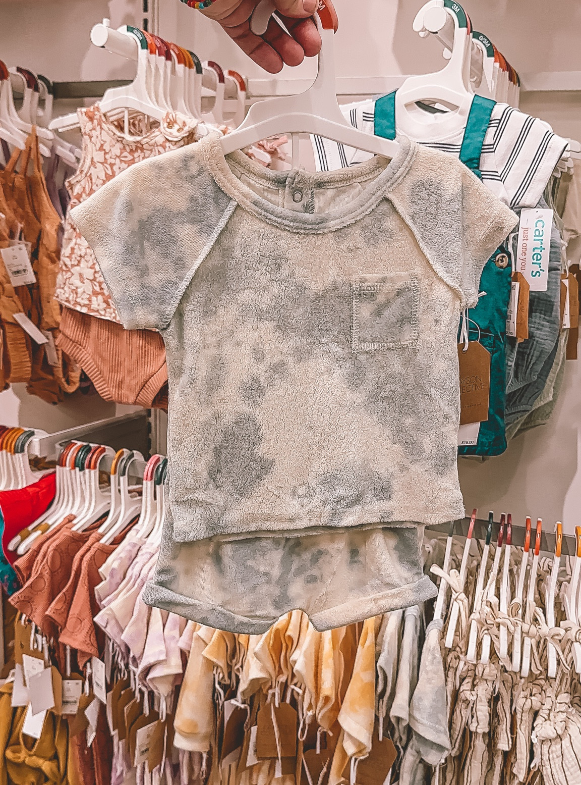 Toddler summer set blue tie dye terry cloth - Grayson Collective

#LTKkids #LTKbaby #LTKSeasonal