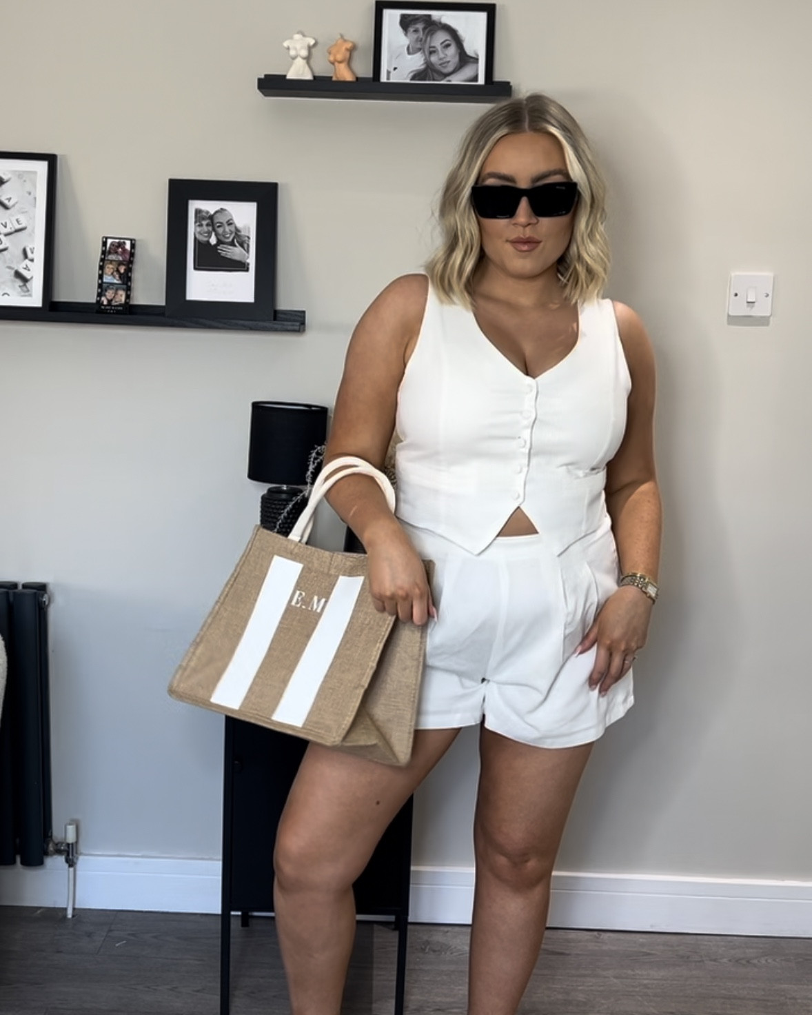 The perfect white linen 2 piece for summer 🤍☀️ Shein smashed it with this one! 

#LTKspring #LTKmidsize #LTKuk