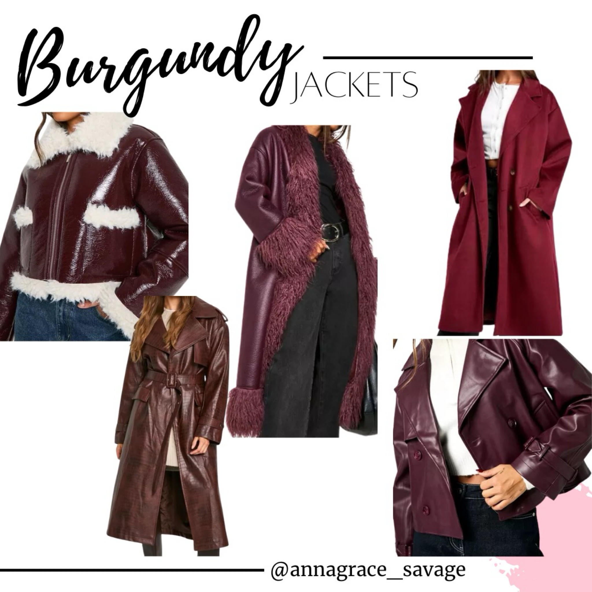 Burgundy and maroon jackets 

Fall jackets, color of the seasonn

#LTKFindsUnder100 #LTKStyleTip #LTKSaleAlert