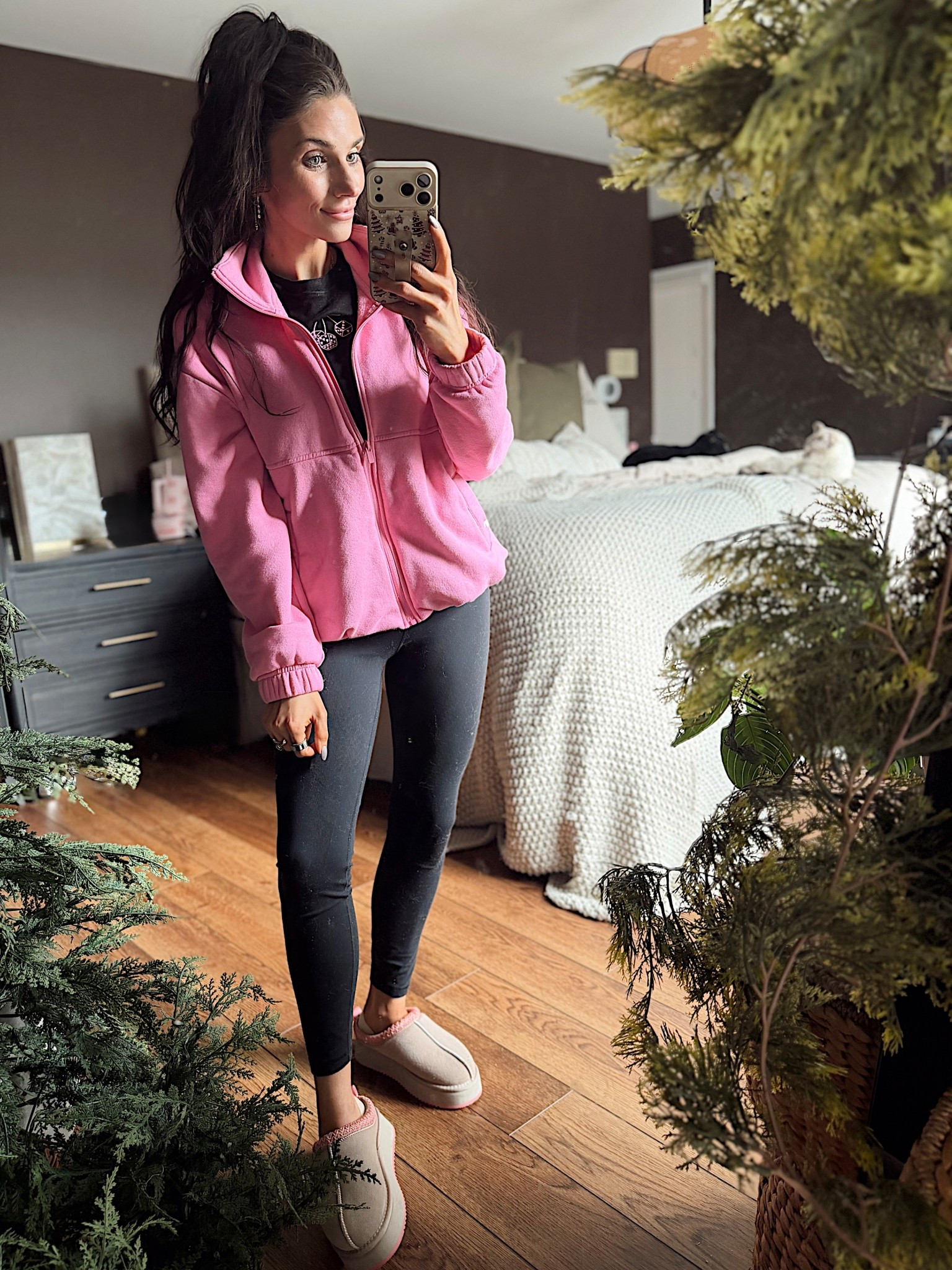 From dance class to pottery with the girls today 💕 wearing these @amazon leggings with this cozy zip up hoodie and graphic t shirt from Walmart. Wearing an XS for the hoodie and leggings and XXS for the graphic t-shirt 

#LTKFindsUnder50 #LTKmomlife #LTKootd