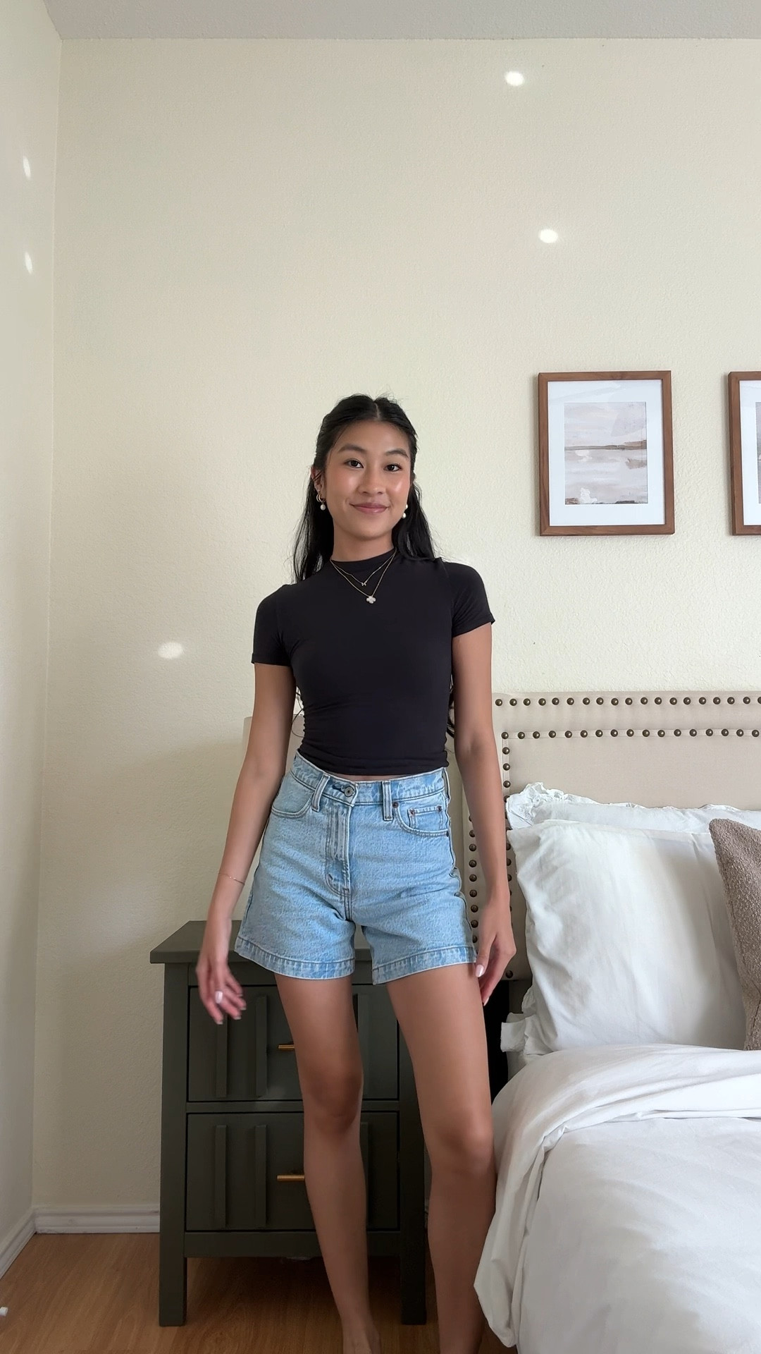 basic outfit with my favorite denim shorts!

abercrombie, skims, casual outfits, capsule closet

#LTKVideo #LTKSeasonal #LTKStyleTip