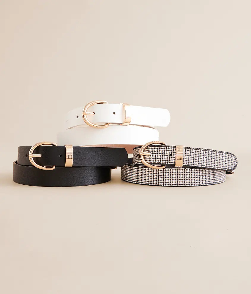 3 Pack Mixed Belt Set | Buckle
