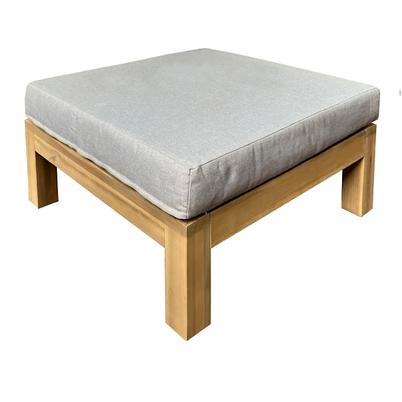Honeybloom Park City Outdoor Ottoman | At Home