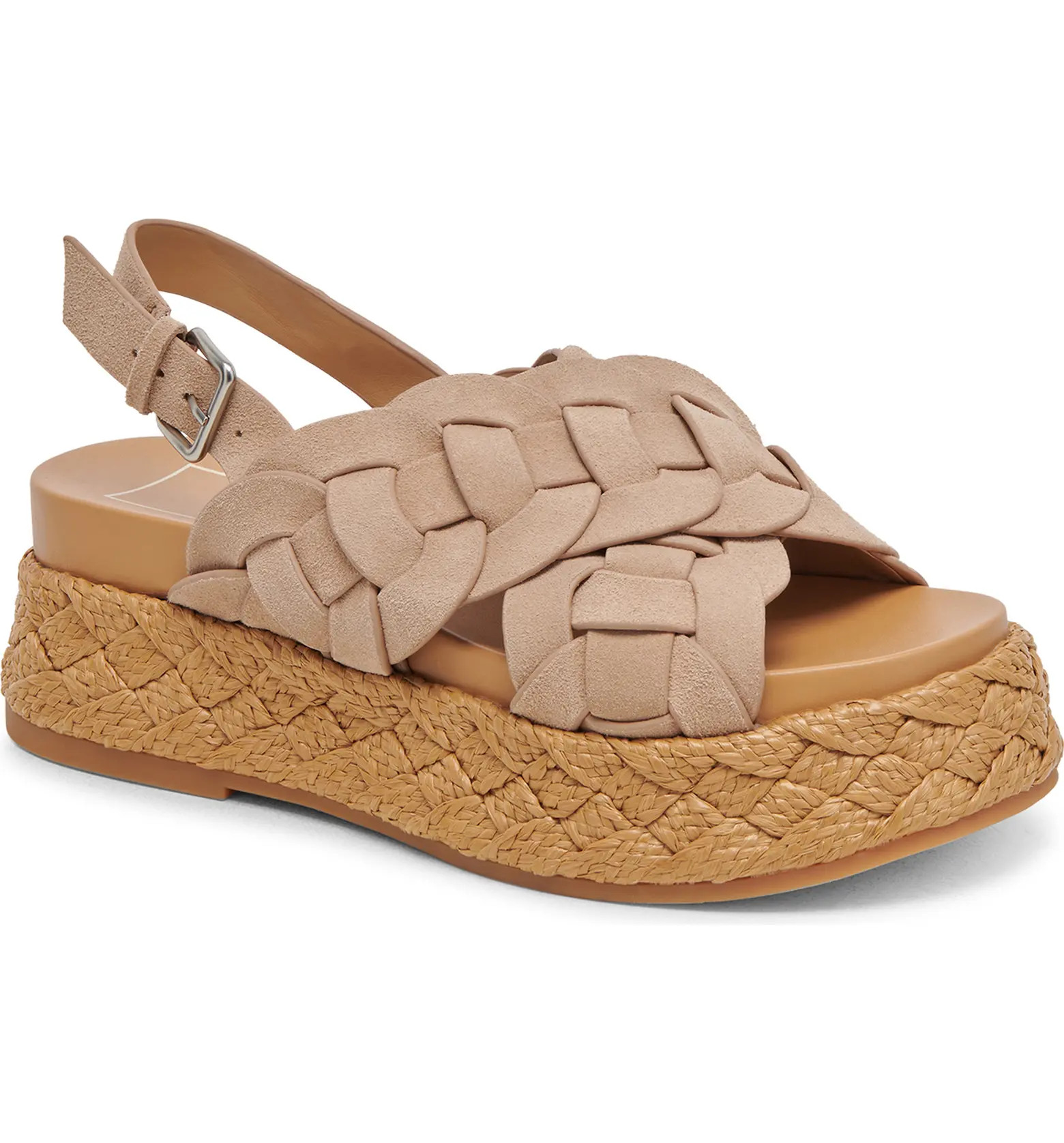 Winder Basketweave Slingback Platform Sandal (Women) | Nordstrom