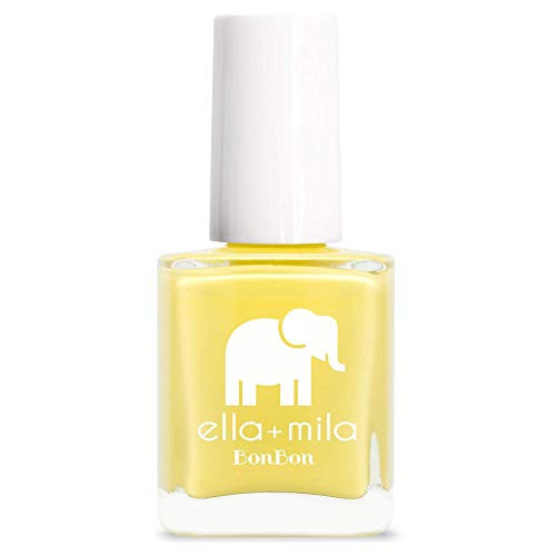ella+mila Professional, Quick Dry, Long-Lasting & Chip-Resistant Yellow Nail Polishes (Limoncello - 0.45 fl oz) | Amazon (US)