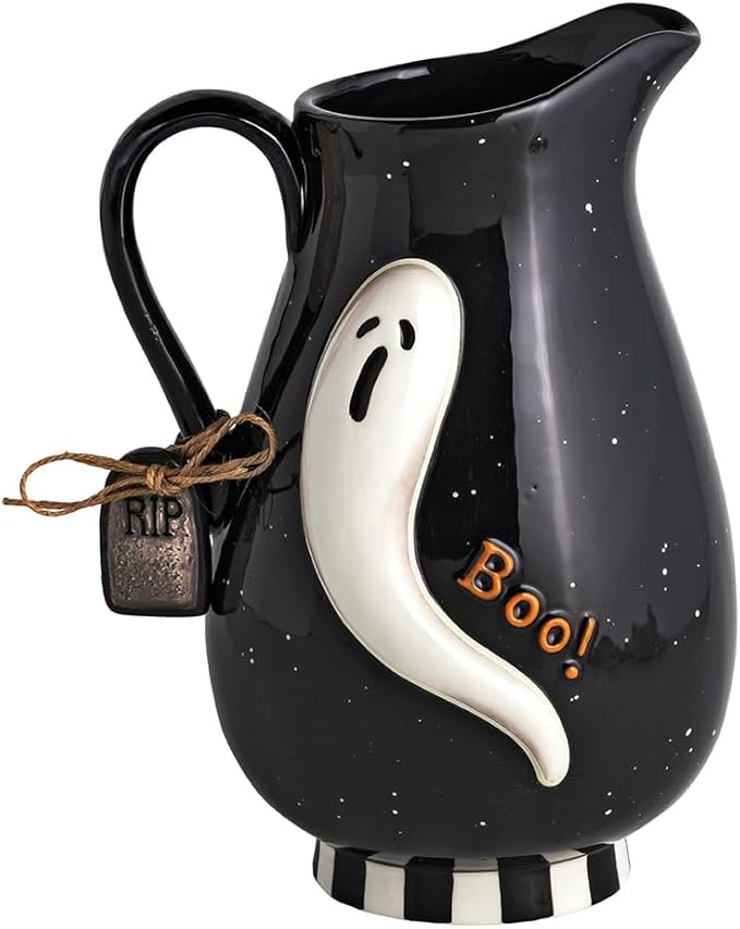Mud Pie Halloween Glow in the Dark Ghost Pitcher | Amazon (US)