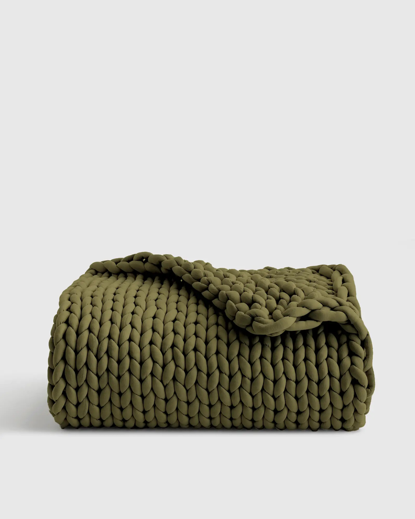 Chunky Knit Weighted Blanket | Quince