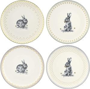 Spode Meadow Lane Salad Plates | Set of 4 | 8-Inch Dessert, Appetizer, and Lunch Plate | Small Di... | Amazon (US)