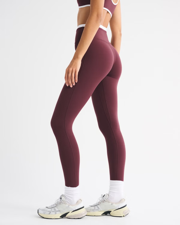 Women's YPB studioFLEX 7/8-Length Legging | Women's Bottoms | Abercrombie.com | Abercrombie & Fitch (US)