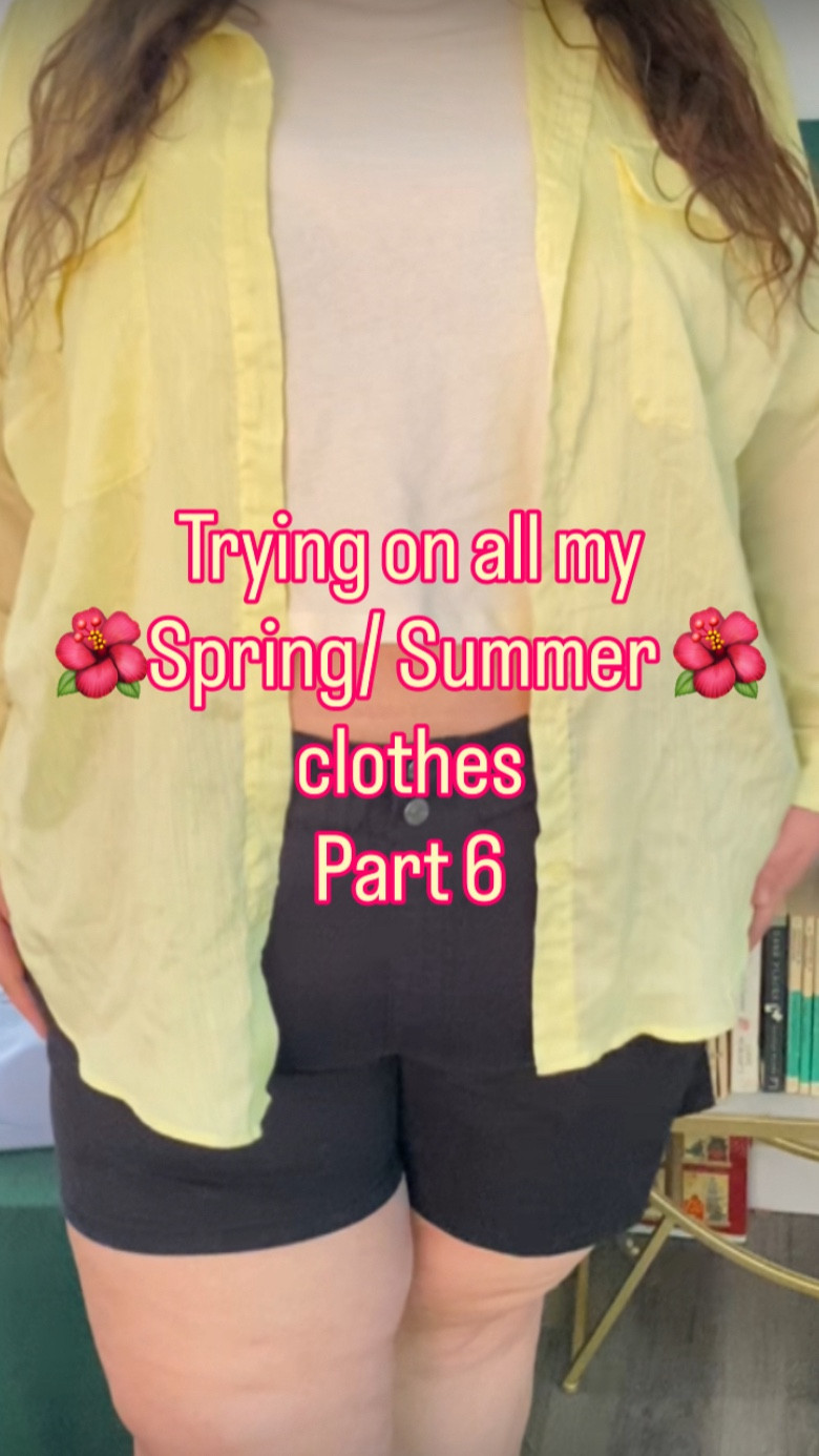 Trying on all my summer clothes part 6 🌺