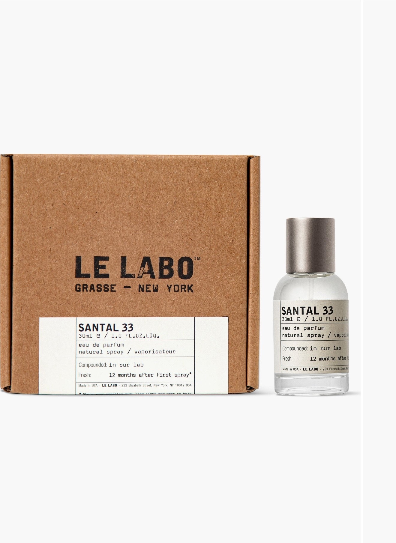 Le Labo
Santal 33 Eau de Parfum
$214 Value now  180$