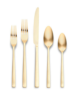 Ornative Lola 20 Piece Flatware Set, Service for 4  - Macy's | Macy's