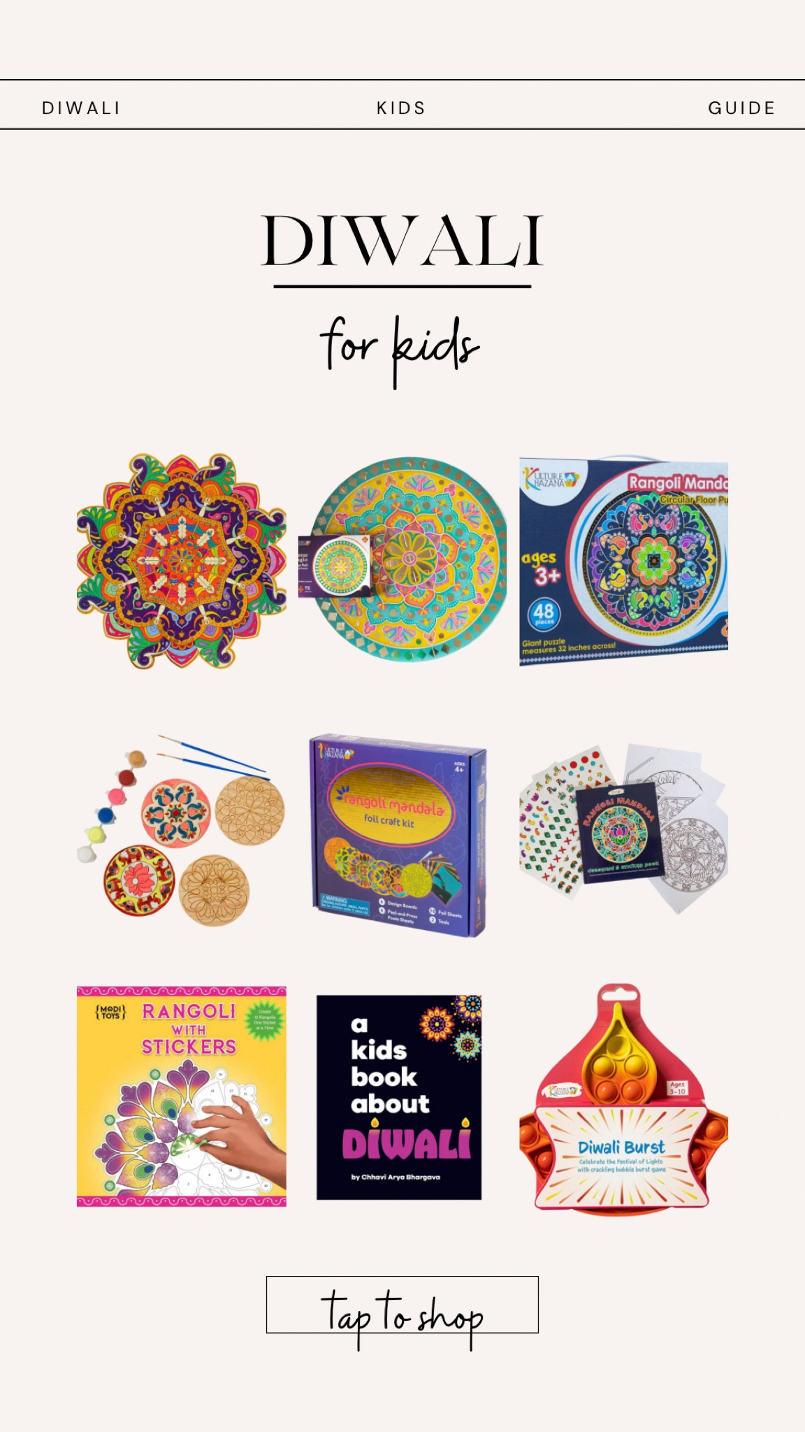 Diwali Favorites for Kids!

#LTKGiftGuide #LTKKids #LTKHoliday