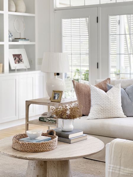 Coastal living room that’s timeless and classic. I love this OKA lamp with pleated shade. The coffee table and side tables are local purchases but I linked similar items! 



#LTKhome #LTKstyletip #LTKunder100